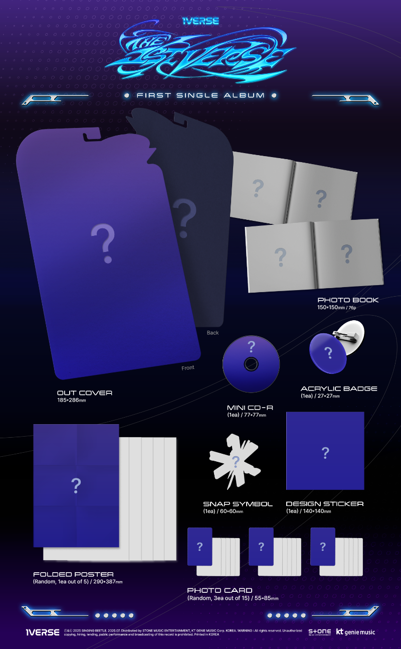 1VERSE 1st Single Album – The 1st Verse