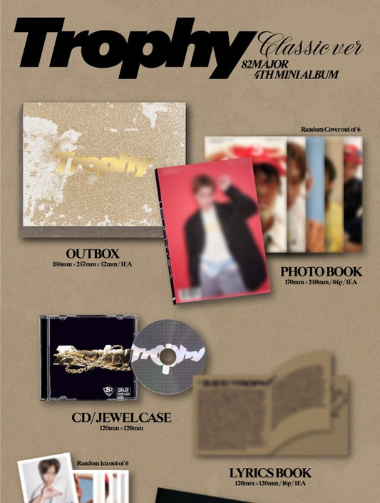 82MAJOR 4th Mini Album - Trophy (Classic Ver.)