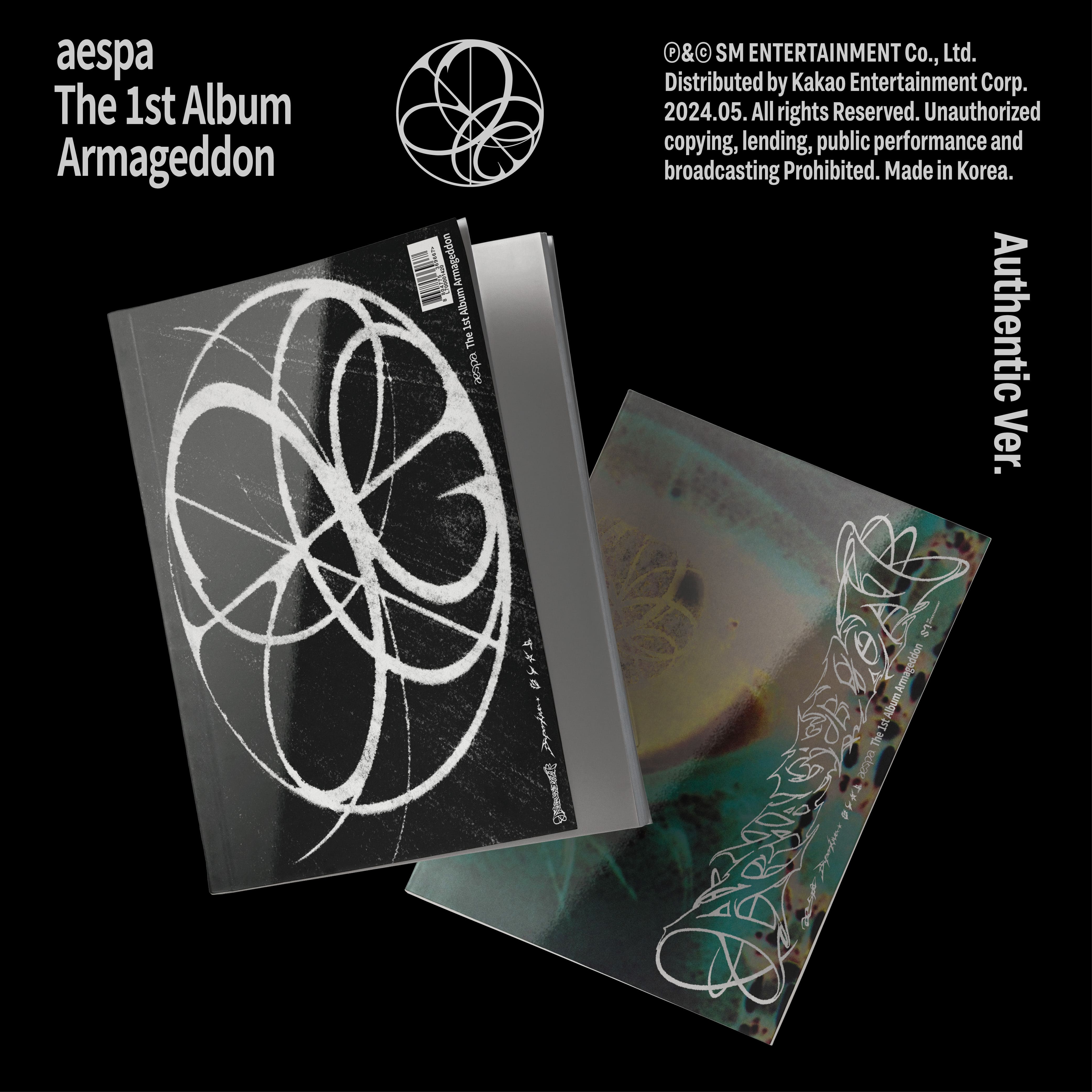 aespa The 1st Album – Armageddon (Authentic Ver.) – K-Pop Stop NZ