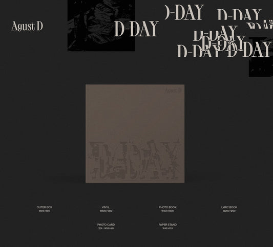 Agust D (SUGA) – D-DAY (LP)