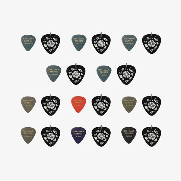Agust D (SUGA) – TOUR [D-DAY THE FINAL] Guitar Pick Set – K-Pop