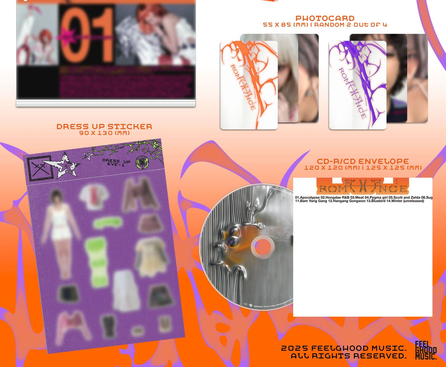 BIBI 2nd Album – EVE: ROMANCE (Random)