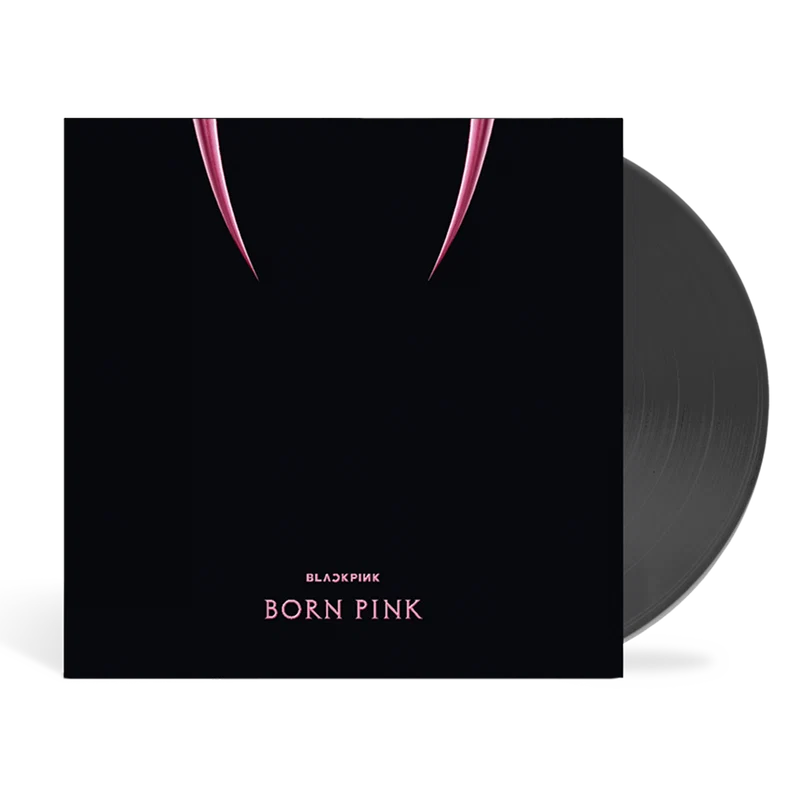 BLACKPINK 2nd Album - BORN PINK (Black Ice Vinyl Ver.)