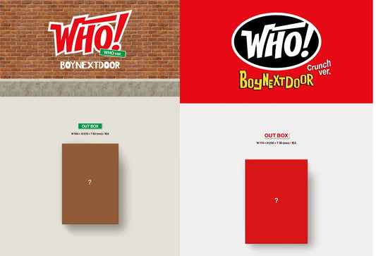 BOYNEXTDOOR Single Album Vol. 1 - WHO! (Random)