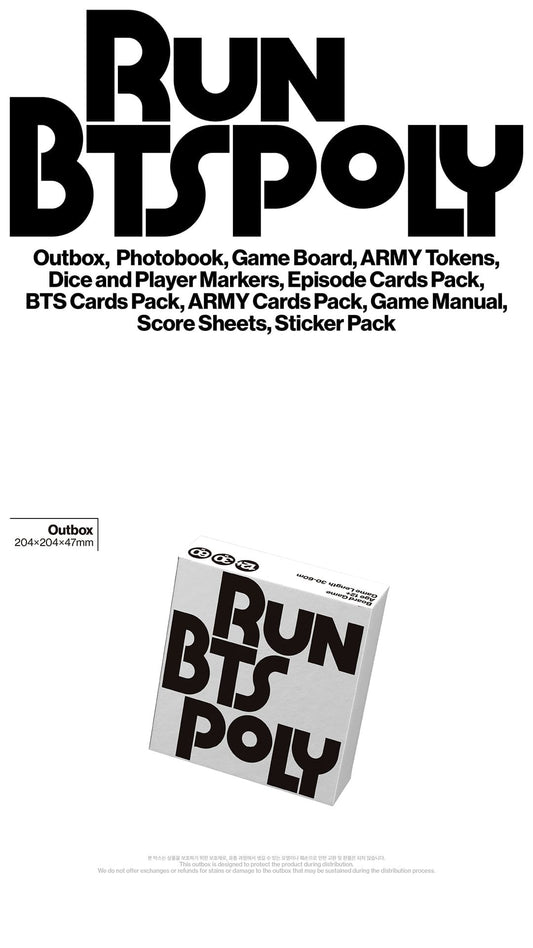 BTS – RUN BTS POLY HIGHLIGHT PACKAGE
