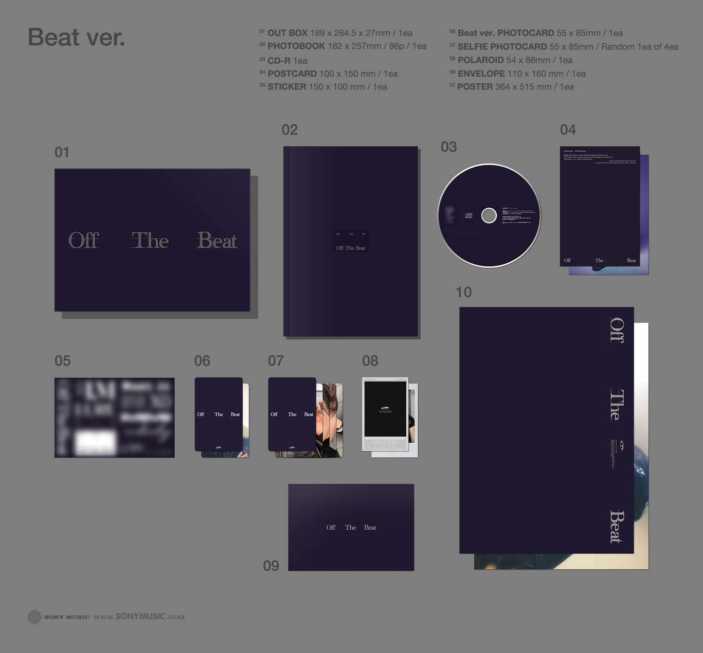 I.M – Off The Beat (Photobook Ver.)