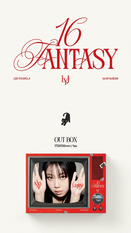 LEE YOUNG JI 1st EP ALBUM – 16 FANTASY (PHOTOBOOK Ver.)