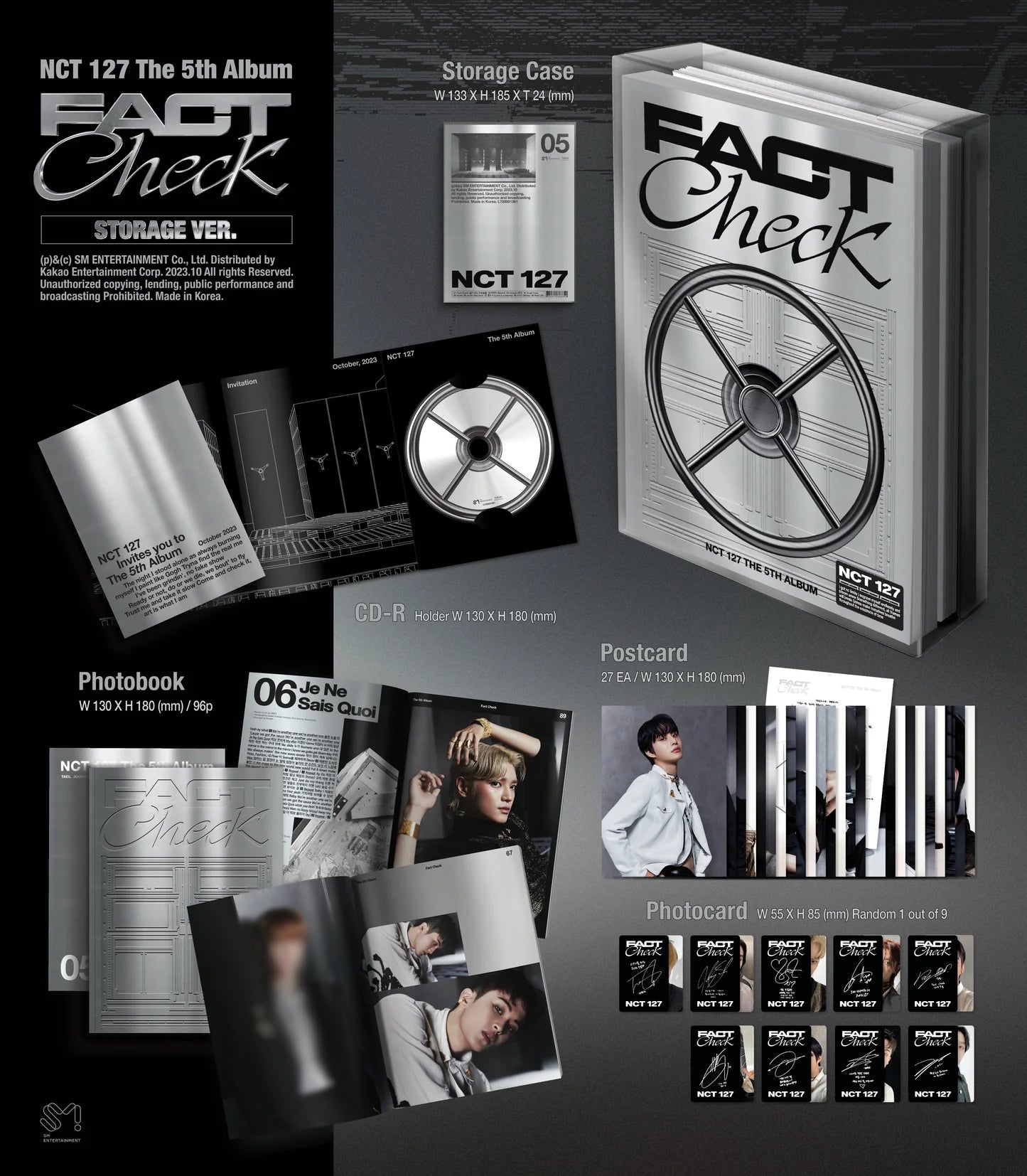 NCT 127 Album Vol. 5 – Fact Check (Storage Ver.)