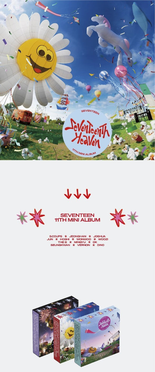 SEVENTEEN Mini Album Vol. 11 – SEVENTEENTH HEAVEN (Random)