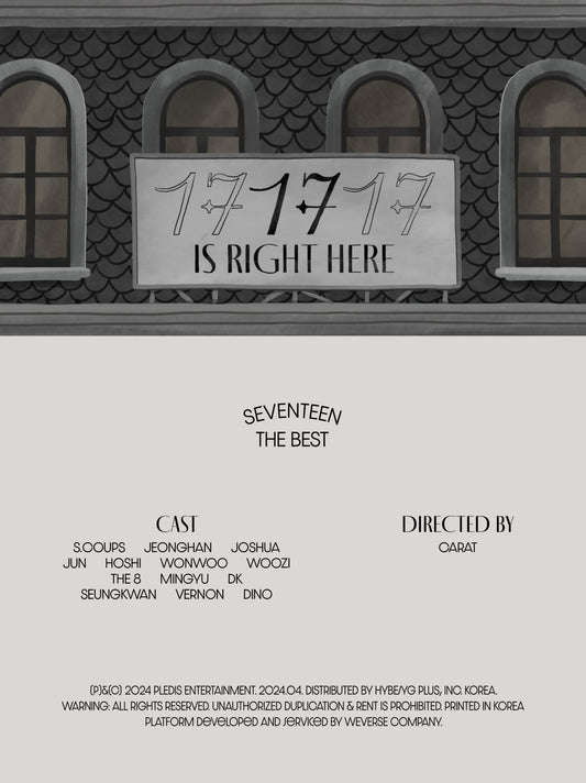 SEVENTEEN BEST ALBUM – 17 IS RIGHT HERE (Weverse Albums Ver.)