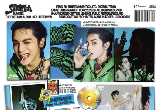TAEYONG MINI Album Vol. 1 - SHALALA (Collector Ver.)