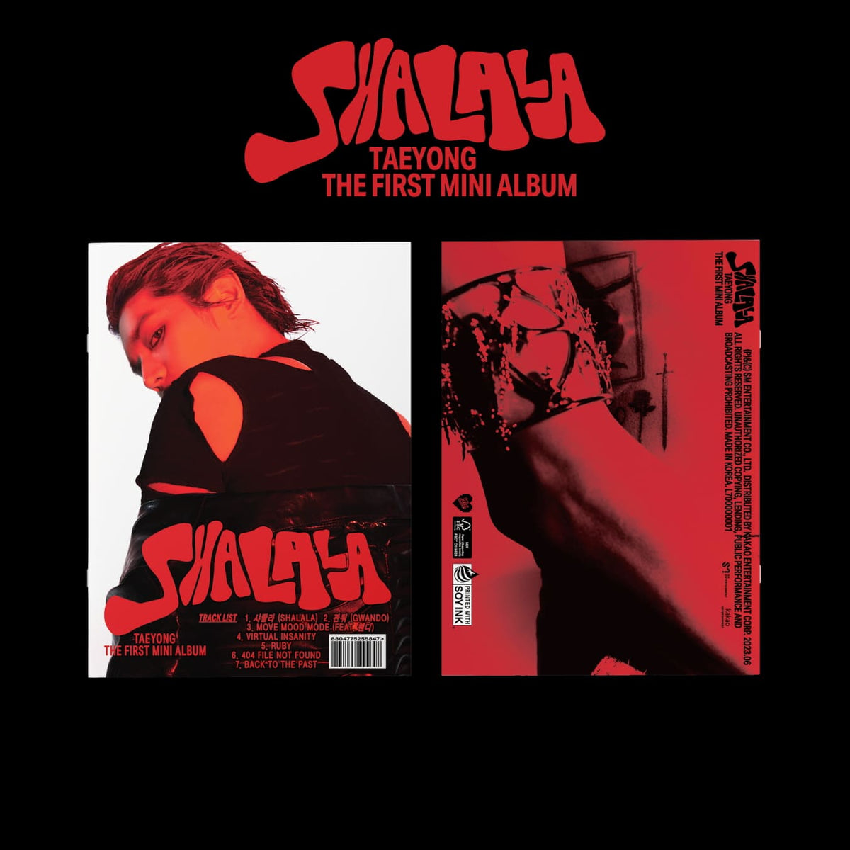 TAEYONG MINI Album Vol. 1 - SHALALA (Thorn Ver.)