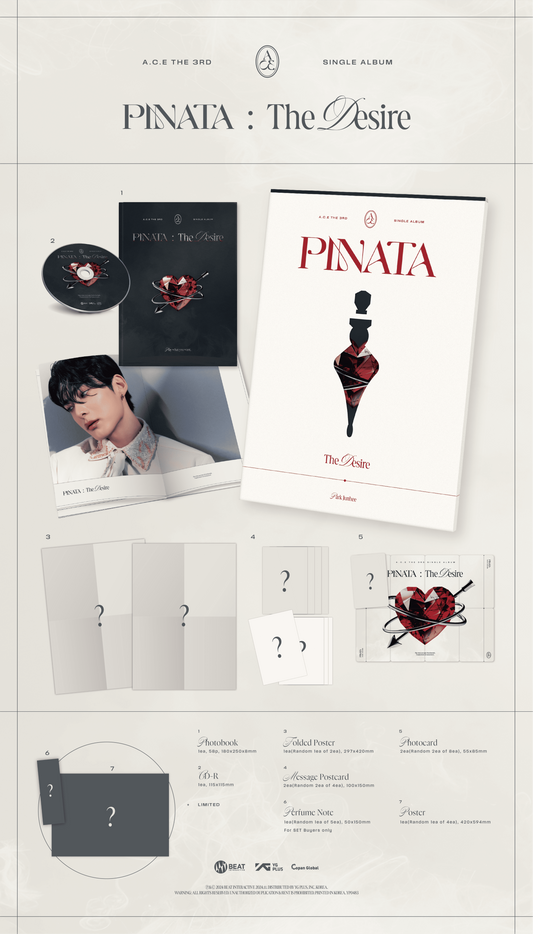 A.C.E 3rd Single Album – PINATA (Random)