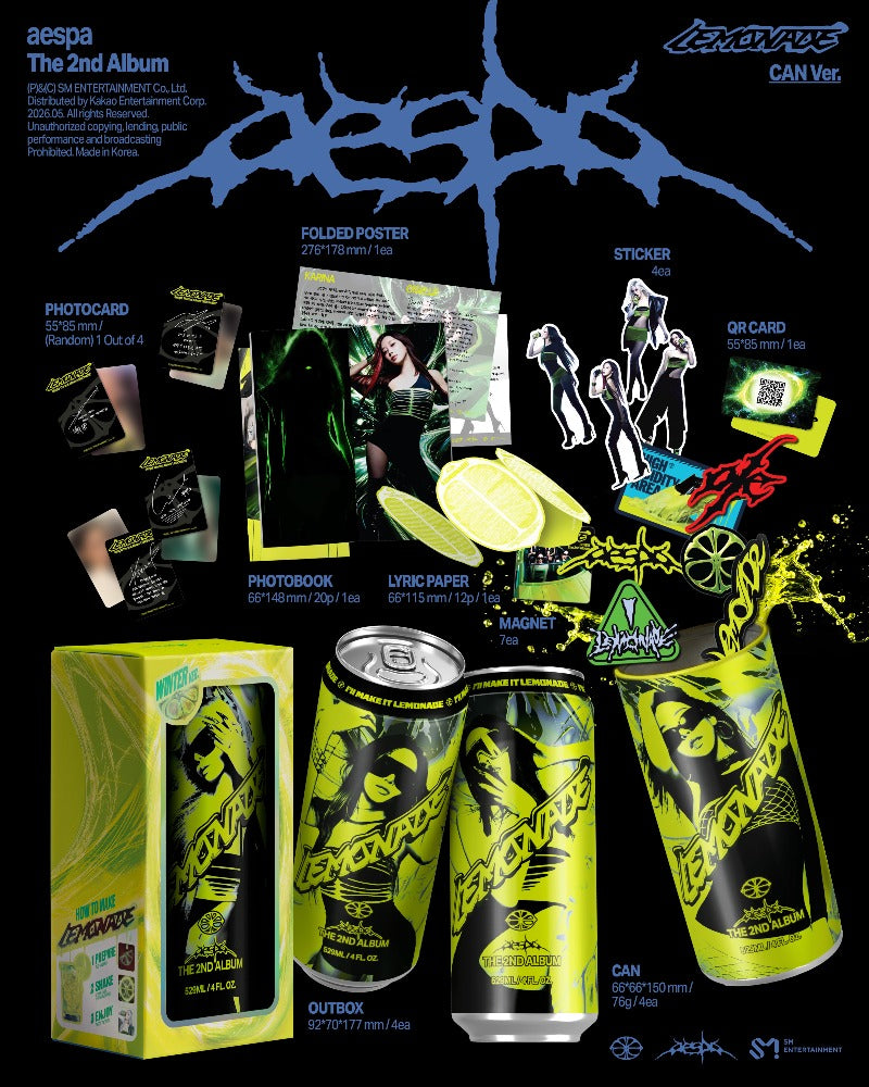 aespa The 2nd Album - LEMONADE (CAN Ver.) (Random)