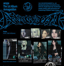 Load image into Gallery viewer, aespa The 1st Album – Armageddon (Poster Ver.) (Random)