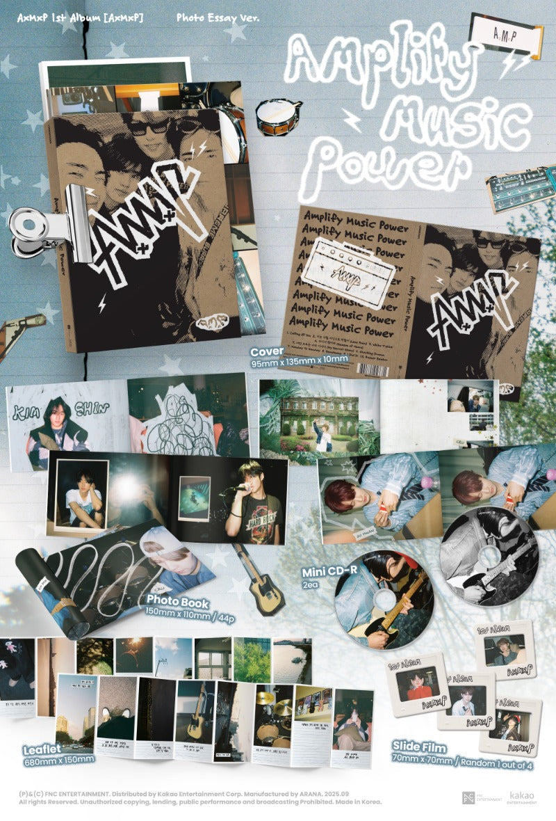 AxMxP 1st Album - AxMxP (Photo Essay by AxMxP Ver.)