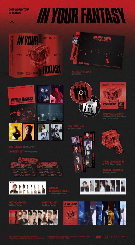 PRE-ORDER: ATEEZ 2025 WORLD TOUR - IN YOUR FANTASY INCHEON DVD