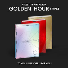 Load image into Gallery viewer, ATEEZ 11th Mini Album – GOLDEN HOUR : Part.2 (Random)
