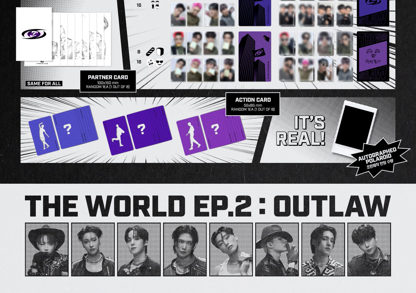 ATEEZ - THE WORLD EP.2 : OUTLAW (Random)