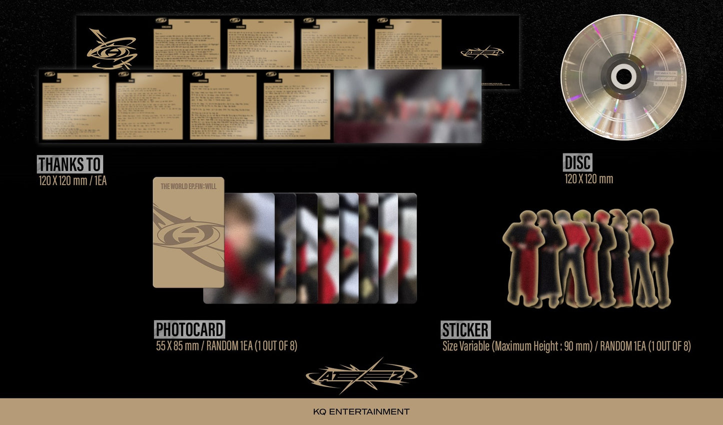 ATEEZ – THE WORLD EP.FIN : WILL (Digipak Ver.)