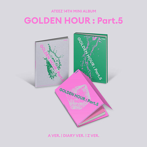 ATEEZ 14th Mini Album - GOLDEN HOUR : Part.5 (Random)