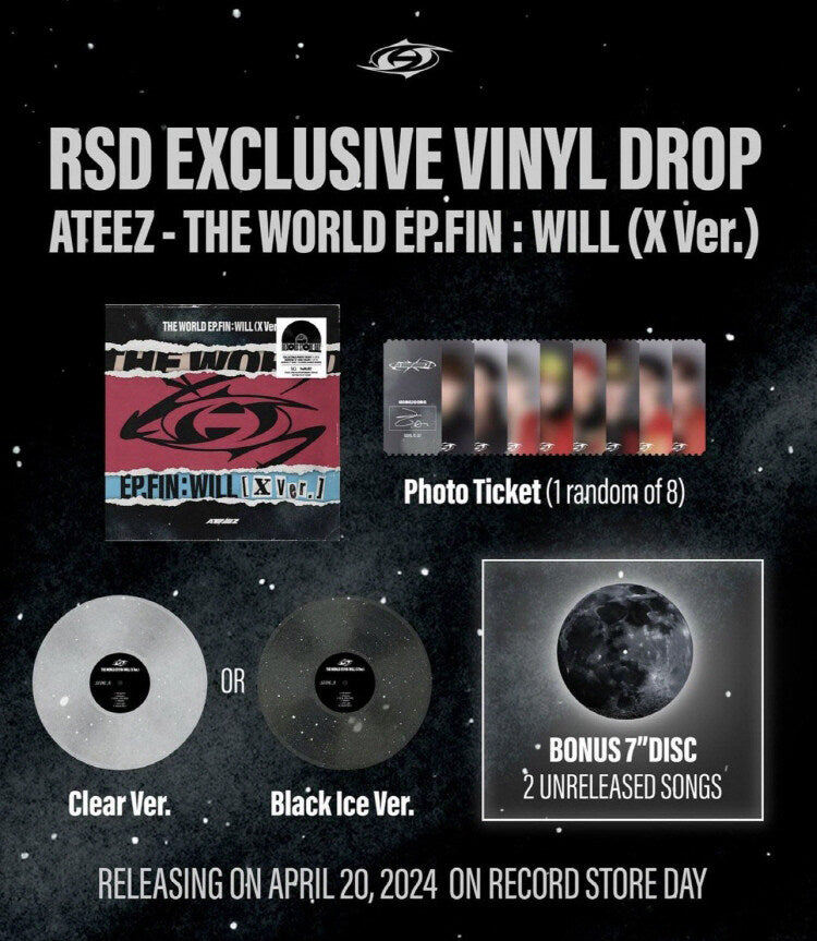 ATEEZ – THE WORLD EP.FIN : WILL (X Ver.) (LP) (Limited Edition)
