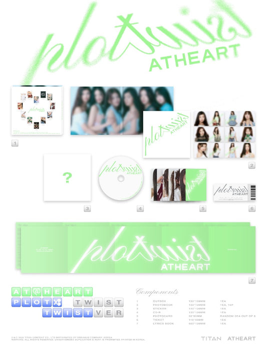 AtHeart 1st EP – Plot Twist (Twist Ver.)