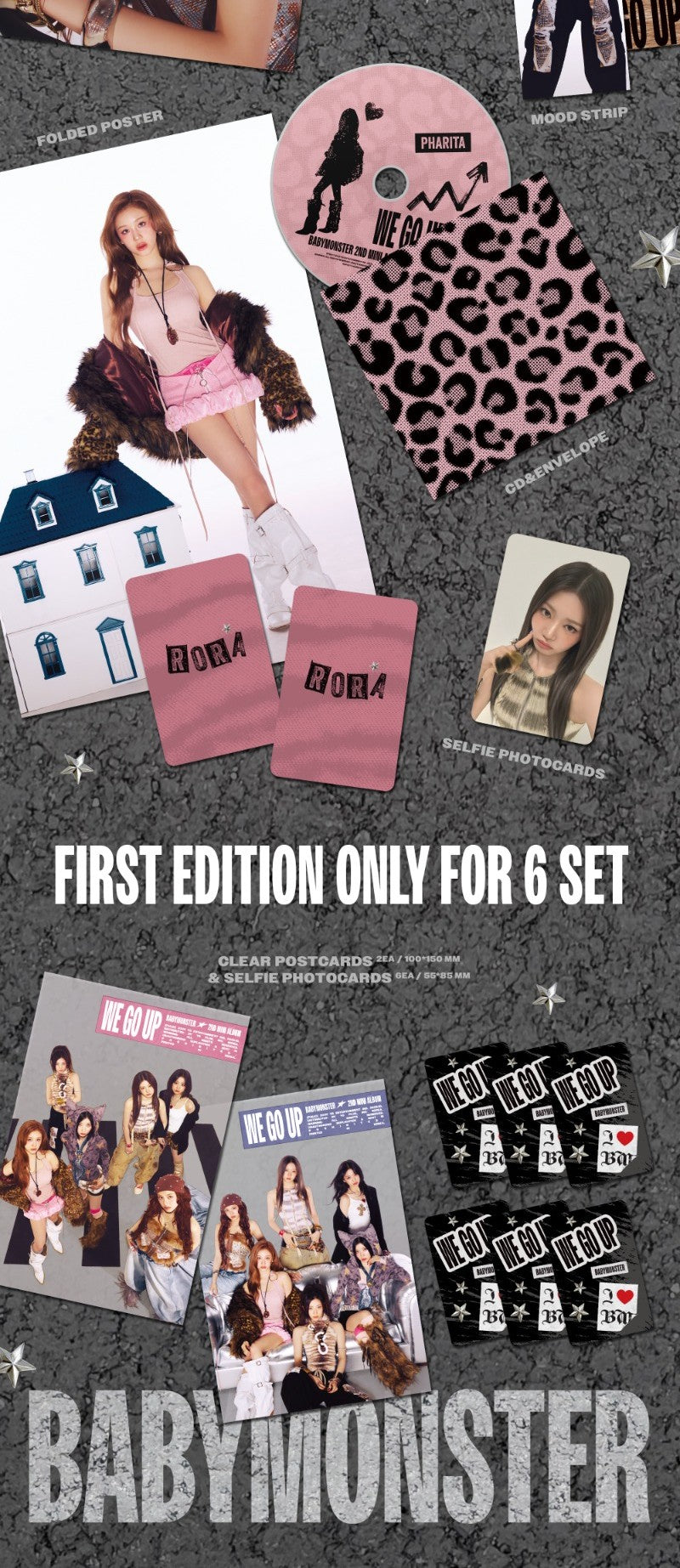 BABYMONSTER 2nd Mini Album - WE GO UP (PATTERN Ver.)