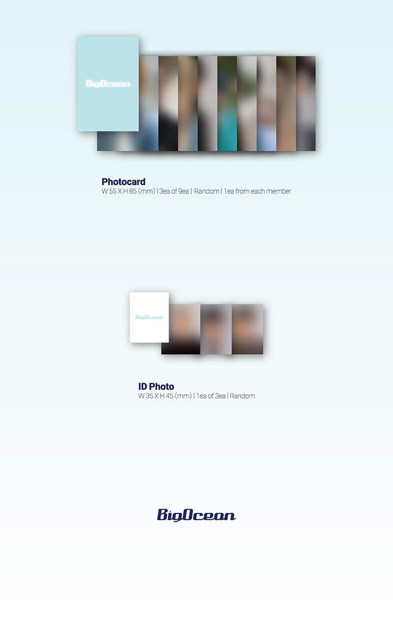 Big Ocean 1st Mini Album – Follow
