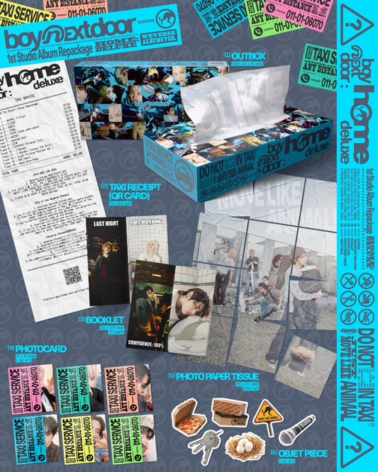 PRE-ORDER: BOYNEXTDOOR 1st Studio Album Repackage - HOME: DELUXE (Weverse Albums Ver.)