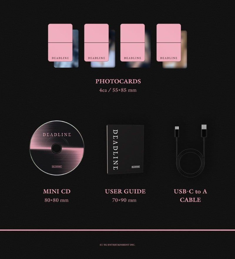 BLACKPINK 3rd Mini Album - DEADLINE (MOODLIGHT Ver.)