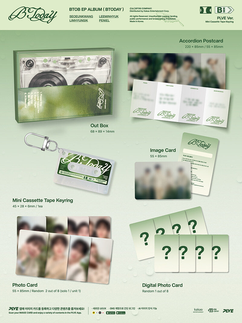 BTOB EP Album– BTODAY (PLVE) (Limited Edition)
