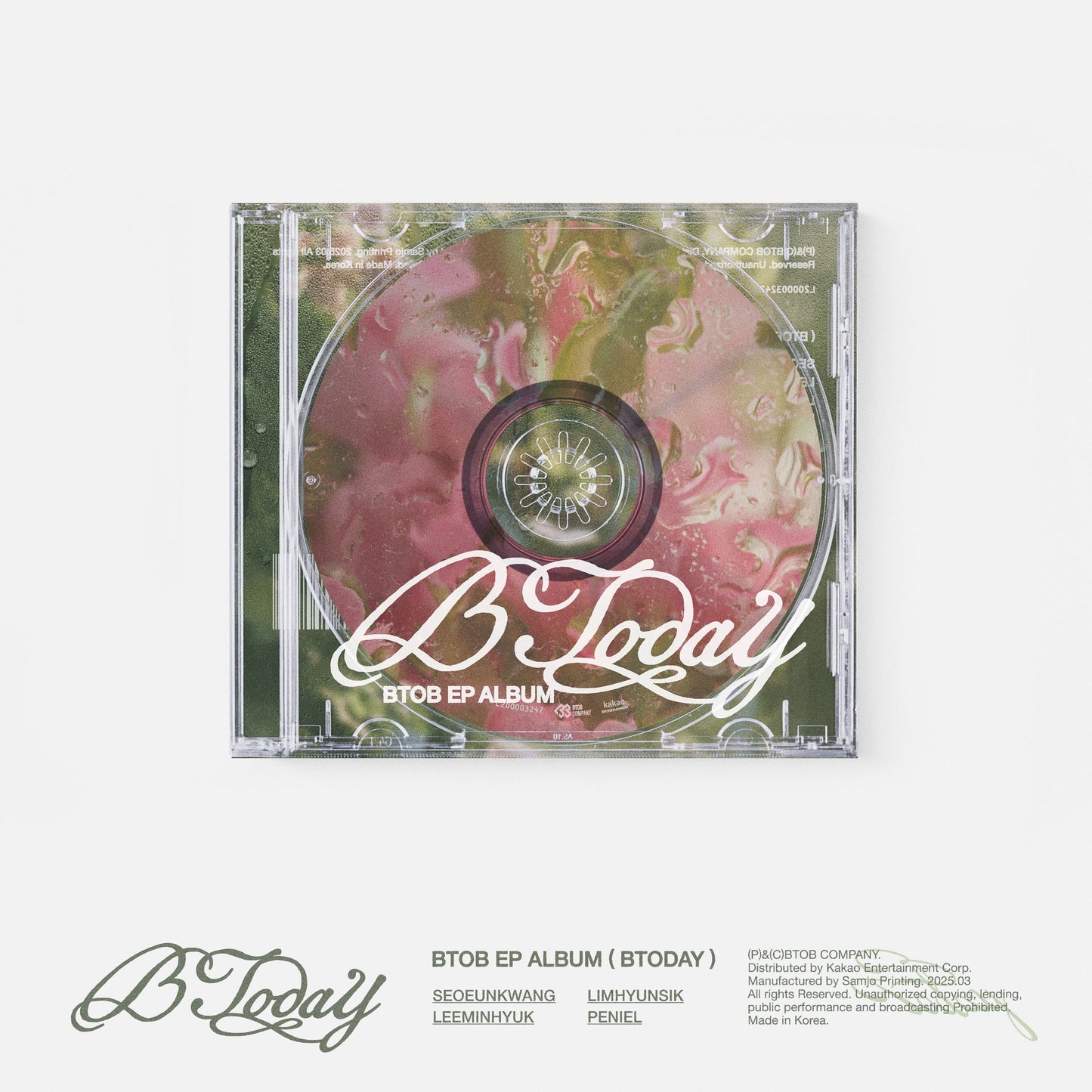 BTOB EP ALBUM – BTODAY (Jewel Case Ver.)