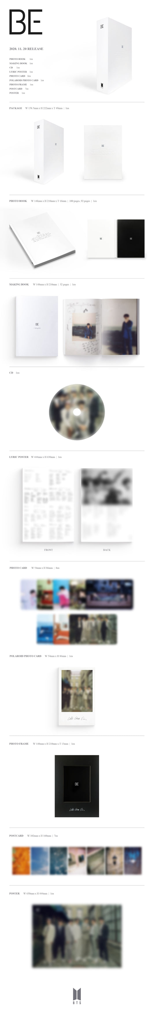 BTS Special Album - BE (Deluxe Edition)