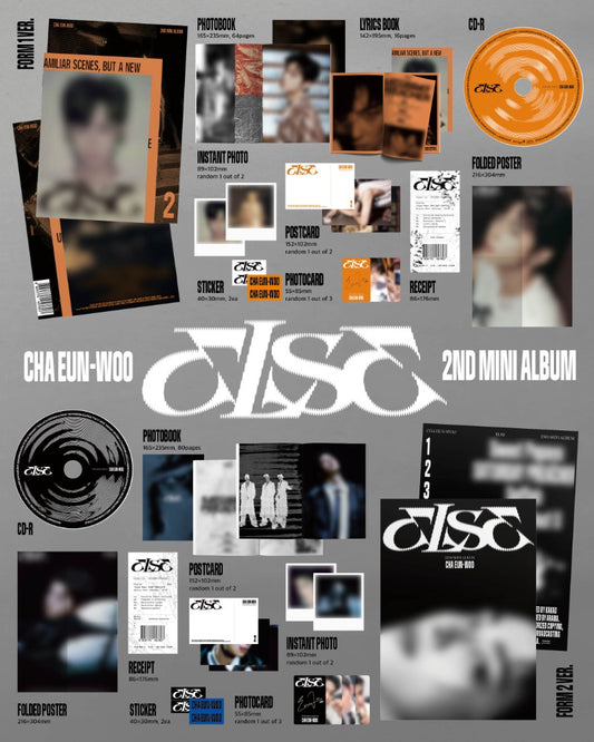 CHA EUN WOO (ASTRO) 2nd Mini Album - ELSE (Random)