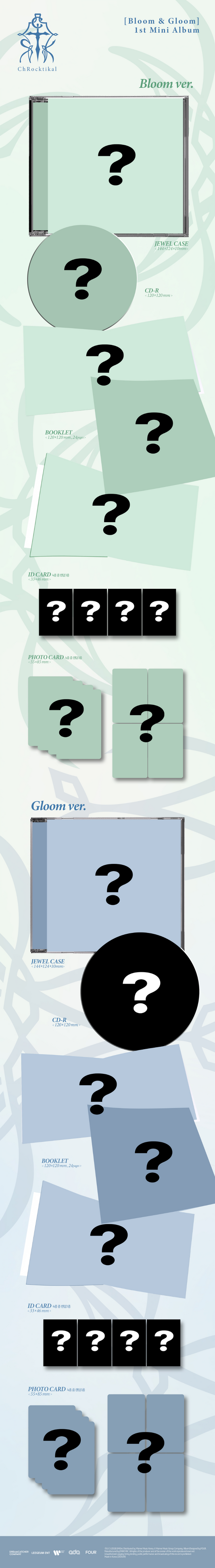 PRE-ORDER: ChRocktikal 1st Mini Album - Bloom & Gloom (Random)