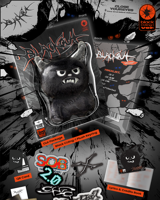 CLOSE YOUR EYES The 3rd Mini Album - blackout (black CLting-i Ver.)