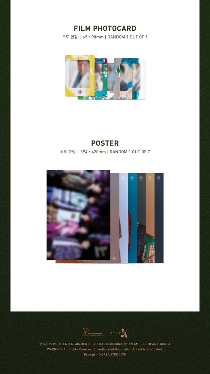 DAY6 5th Mini Album - The Book of Us : Gravity (Random)