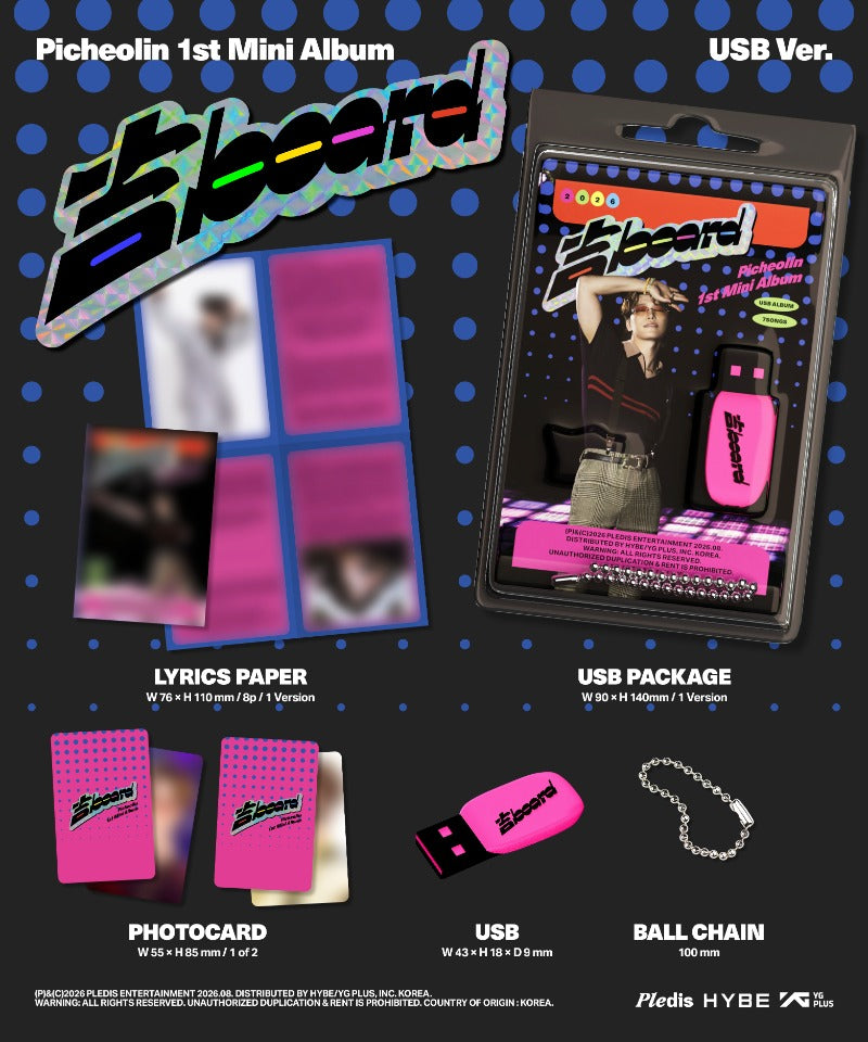Picheolin (Dino) 1st Mini Album - 吉BOARD (USB Ver.)