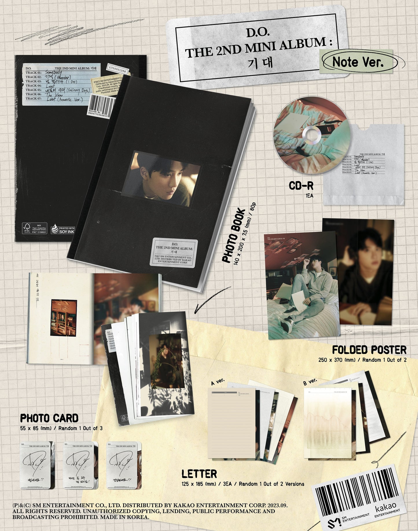 D.O. Mini Album Vol. 2 – 기대 (Expectation) Note Ver.