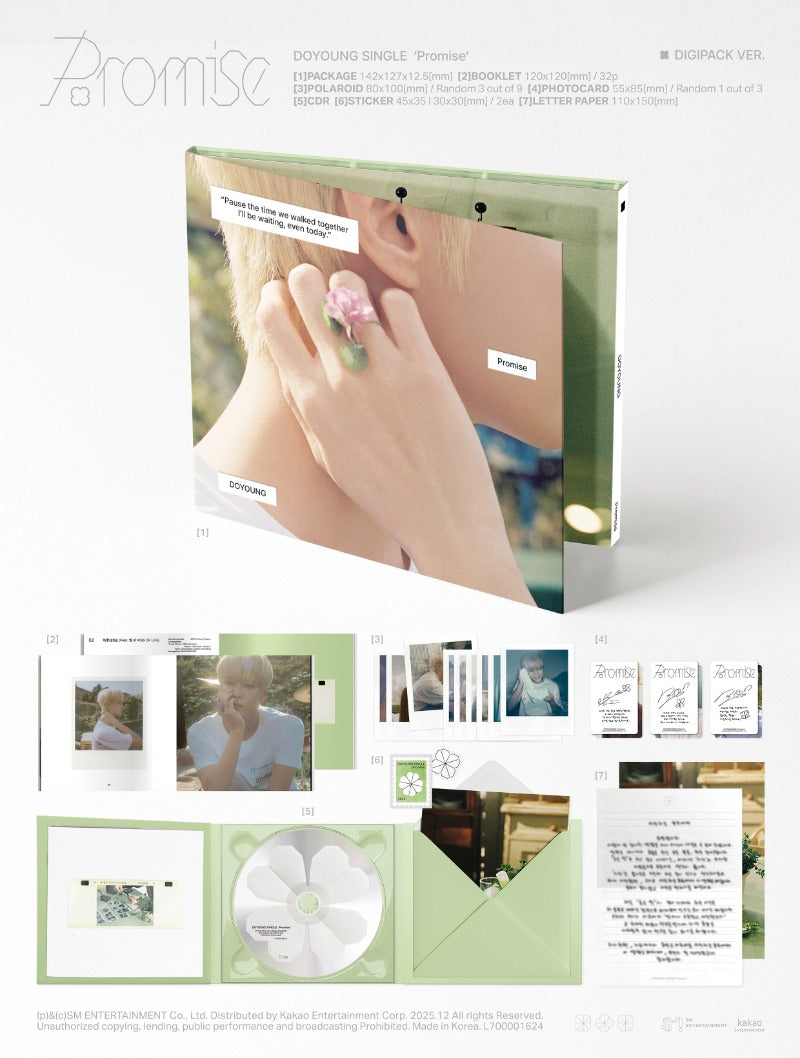 DOYOUNG (NCT) Single - Promise (Digipack Ver.)