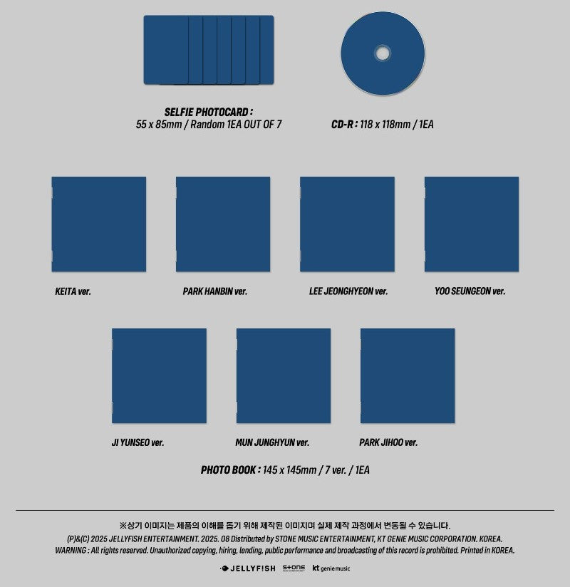 EVNNE 5th Mini Album – LOVE ANECDOTE(S) (Digipack Ver.) (Random)