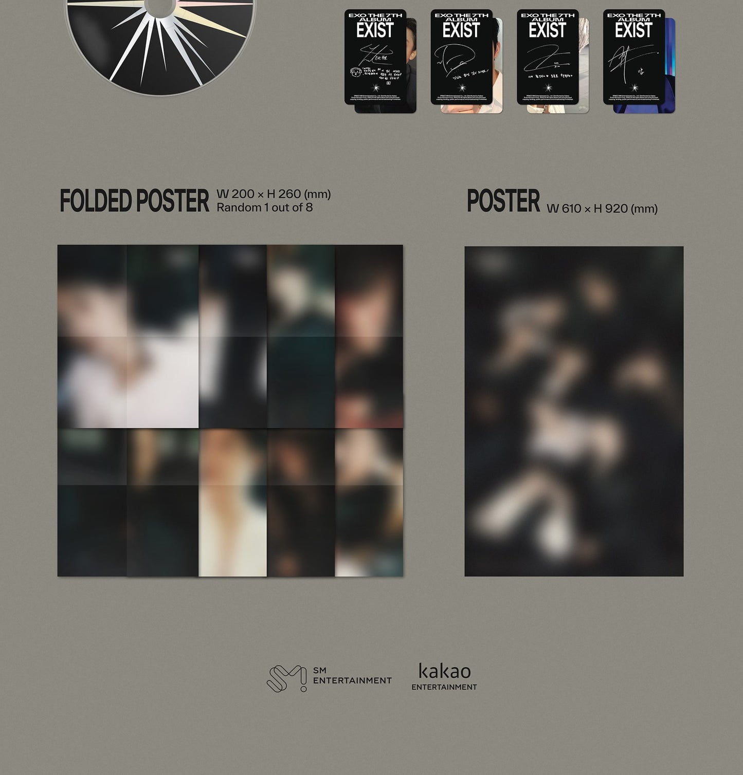 EXO Album Vol. 7 - EXIST (Digipack Ver.) (Random)