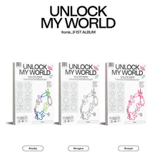 Load image into Gallery viewer, fromis_9 Album Vol. 1 - Unlock My World (Random)