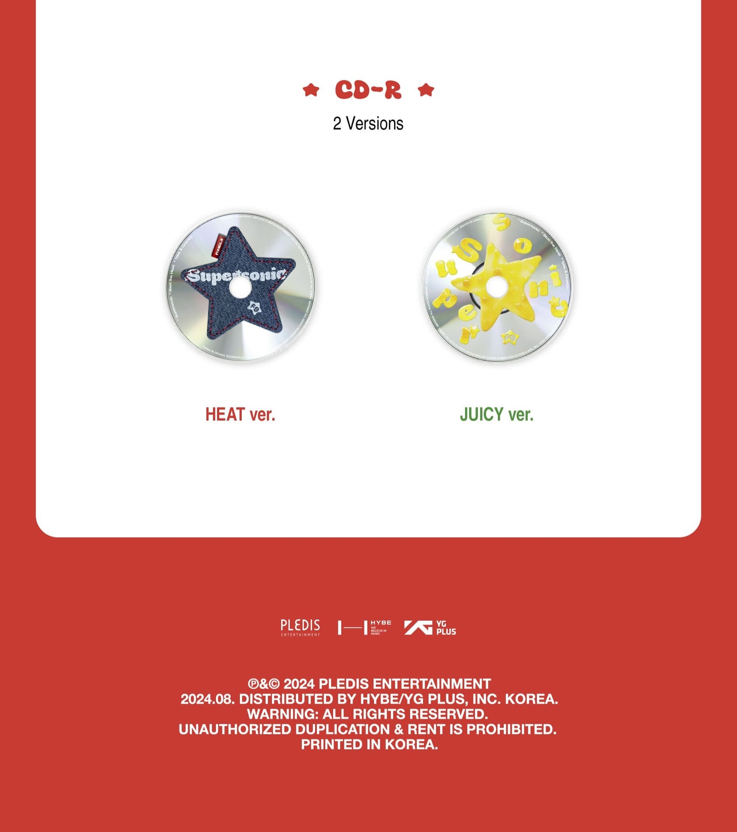 fromis_9 3rd Single Album – Supersonic (Random)