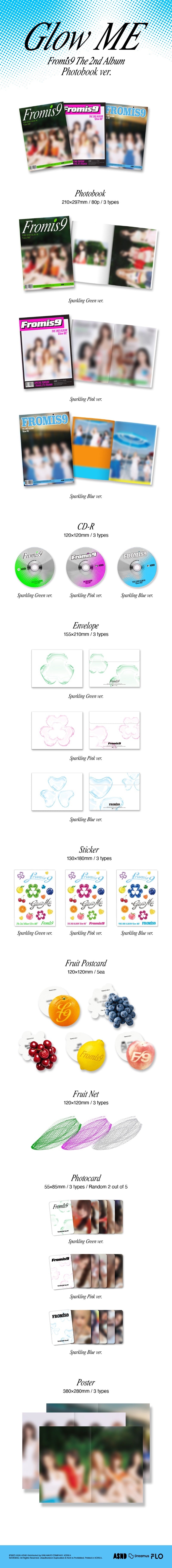 fromis_9 The 2nd Album - Glow ME (Photobook Ver.)