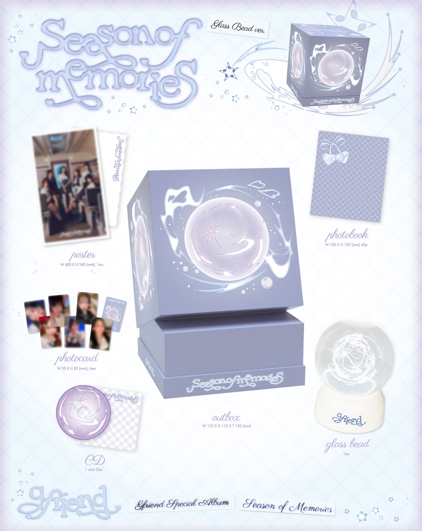 GFRIEND Special Album – Season of Memories (Glass Bead Ver.)