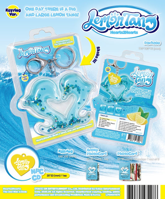 Hearts2Hearts The 2nd Mini Album - Lemon Tang (Keyring Ver.)