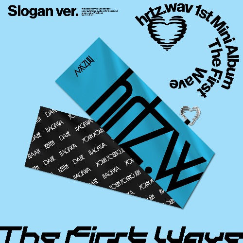 hrtz.wav 1st Mini Album - The First Wave (Slogan Ver.) (Limited Edition)