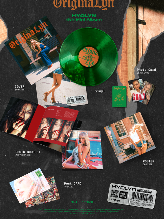 PRE-ORDER: HYOLYN 4th Mini Album - OriginaLyn (LP)